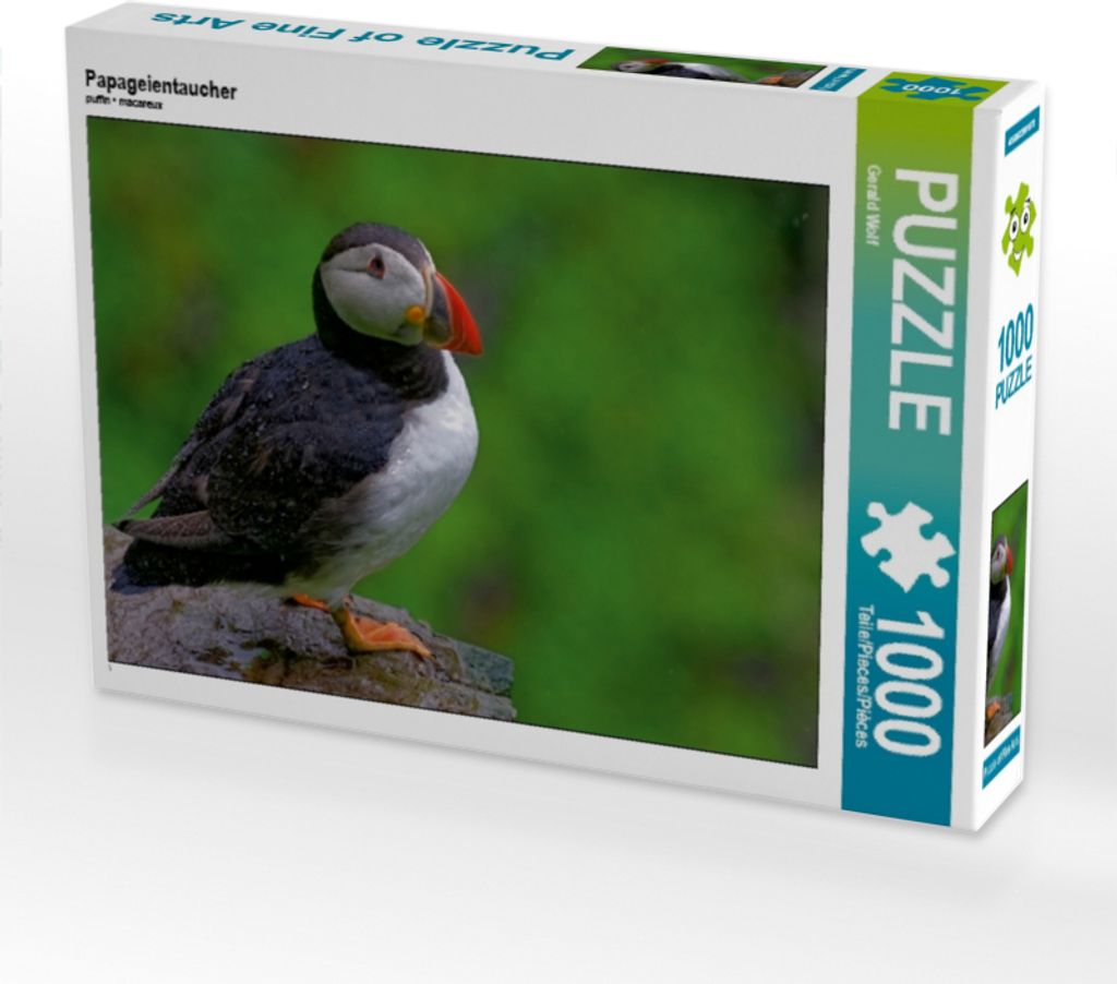 Calvendo Papageientaucher 1000 Teile Puzzle quer 640x480mm, Wolf Gerald; 7377708