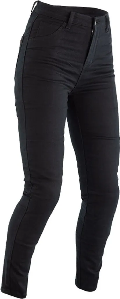 Pantalon Moto Jean Jegging Femme RST Noir Renforcé Taille 10 Coupe Slim