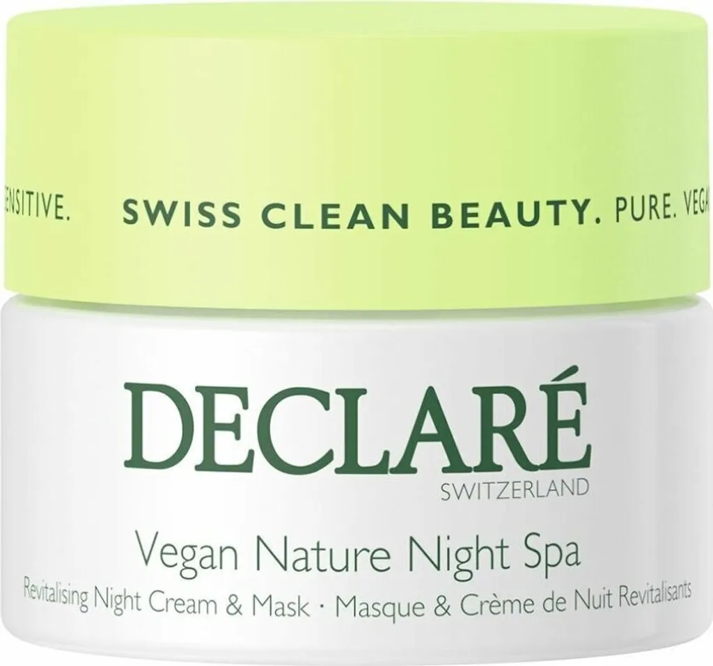 VEGAN NATURE Sensitive Nuit 50ml - Soin Réparateur Visage Bio et Végan