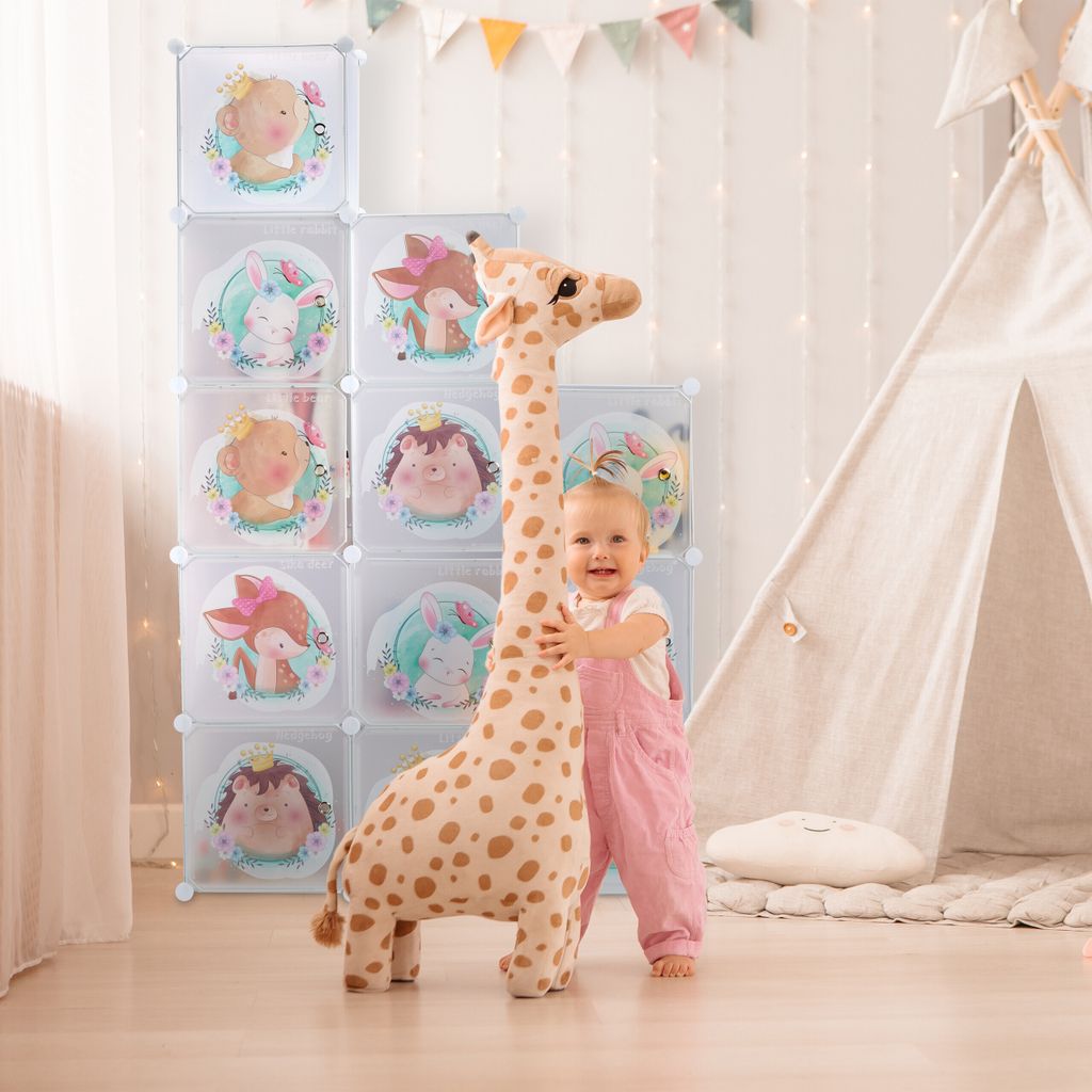 Kinderschrank - 2 Stangen - 145 x 110 x 37 cm - Modular - Produktbild 