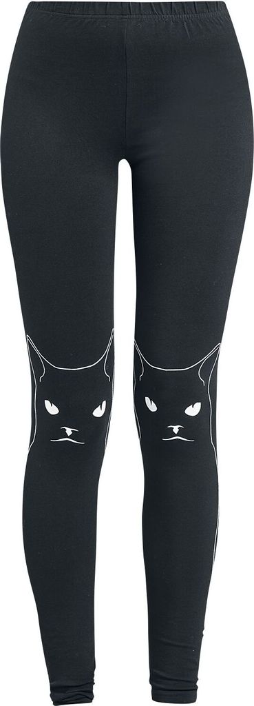 Jawbreaker Leggings Damen Salem Grumpy Kitty schwarz M