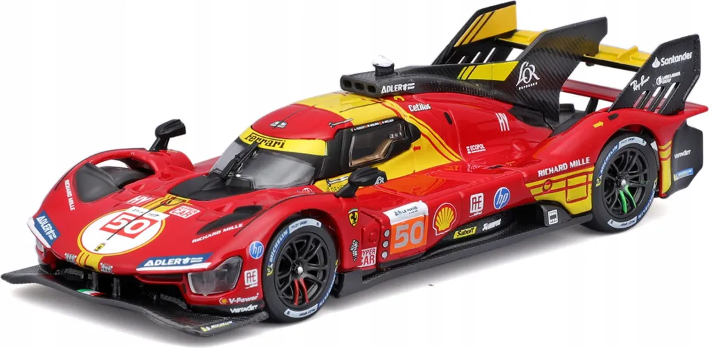 Ferrari 499P LMH 1/43 Bburago : miniature protégée sous boîte rigide