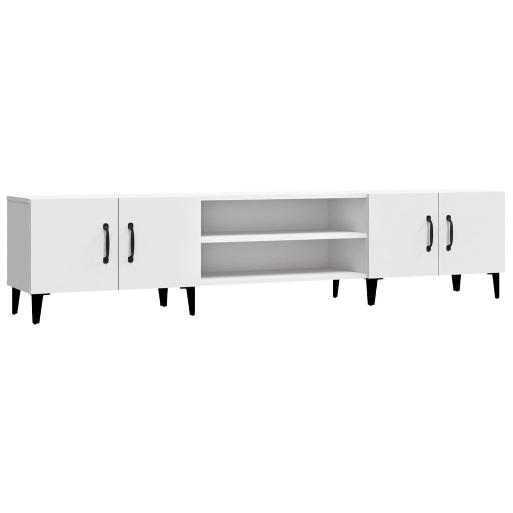 Mobile TV bianco 180x31,5x40 cm materiale in legno Immagine del prodotto 