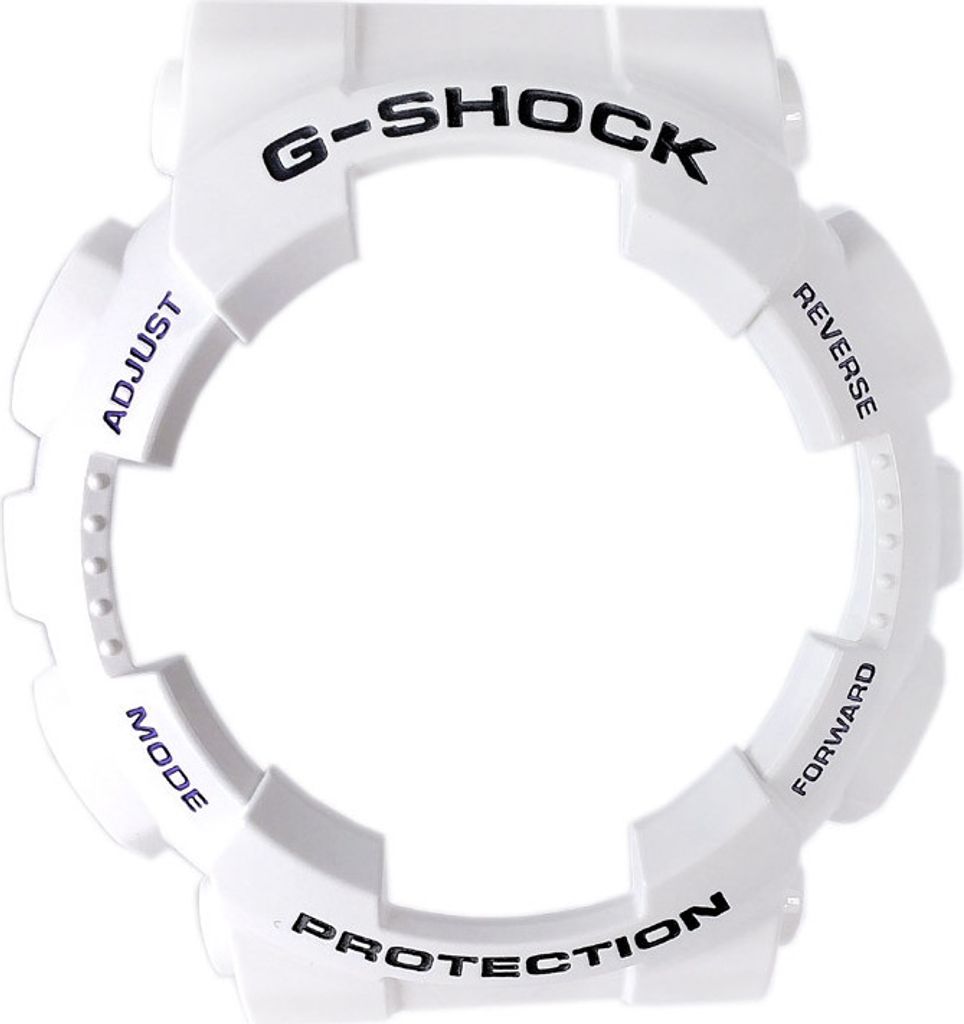 Casio Bezel | G-Shock GA-100A-7A Ersatzteil Lünette weiß Produktbild 
