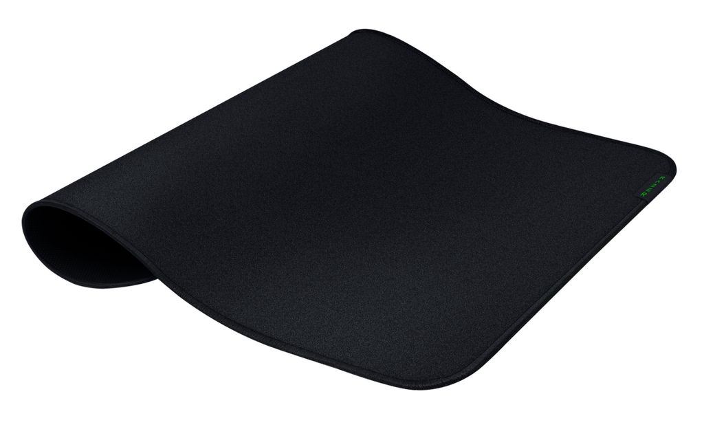 Razer Strider, Schwarz, Einfarbig, Polyester, Gewebe, Anti-Rutsch-Basis, Gaming-Mauspad