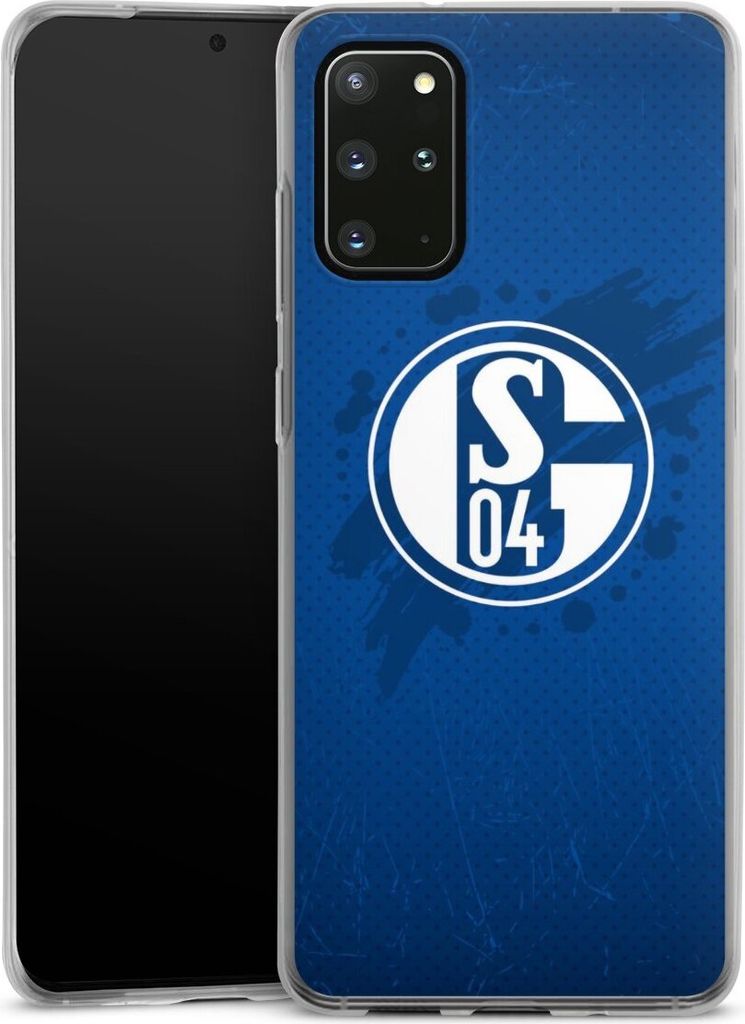 DeinDesign Slim Hülle für Samsung Galaxy S20 Plus Silikon Case Ultra Dünn Handyhülle Bundesliga FC Schalke 04 Offizielles Lizenzprodukt