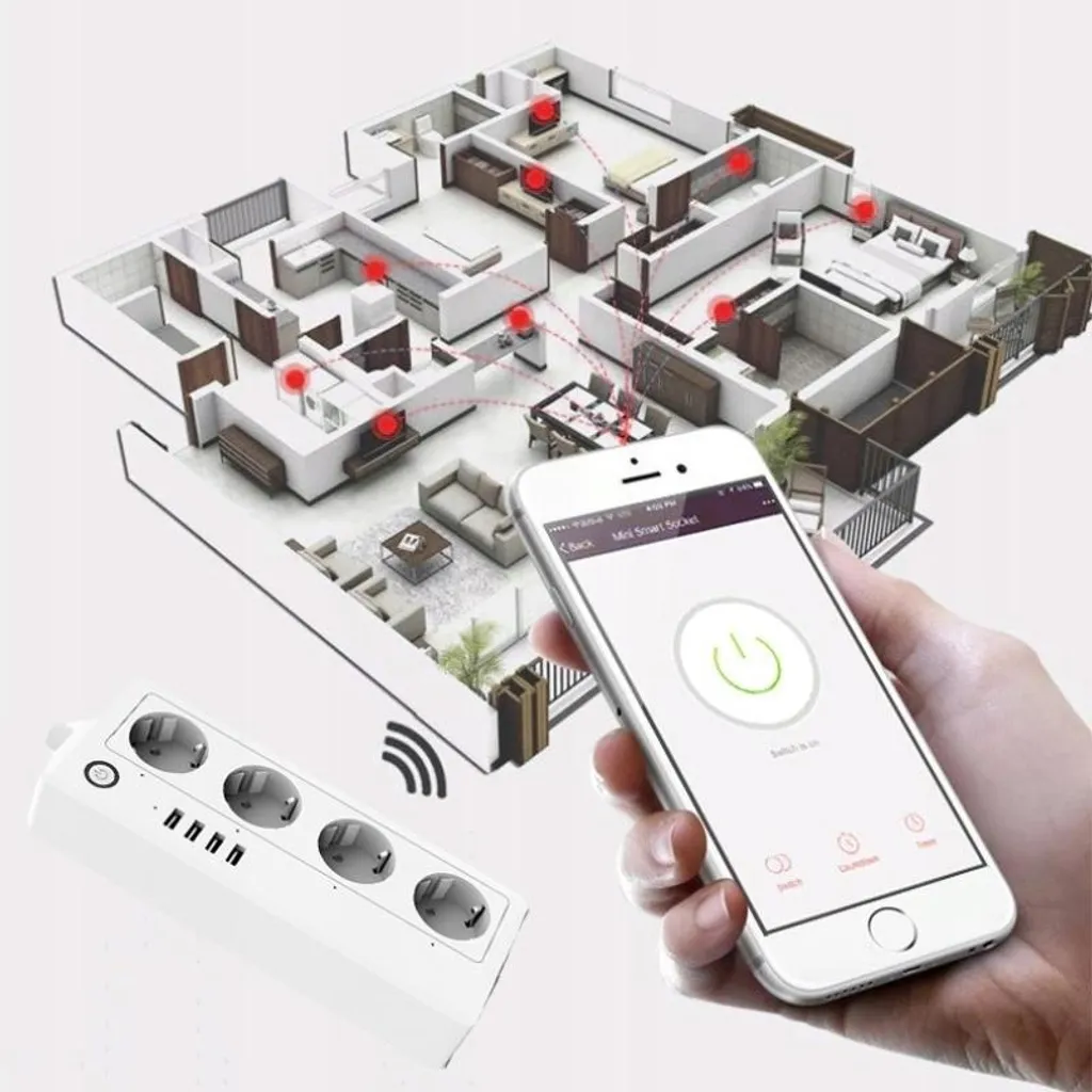 Programmez vos appareils avec cette multiprise Wi-Fi et mesure d'énergie