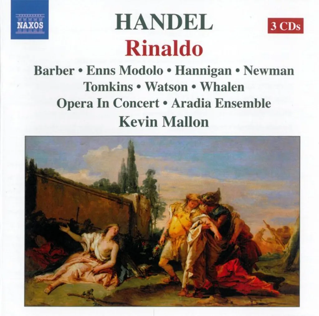 Disque CD Rinaldo Haendel - Idéal pour Collectionneur et Musicologue