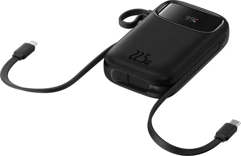 Chargeur Portable 10000mAh Idéal pour Voyage et Travail Nomade Noir