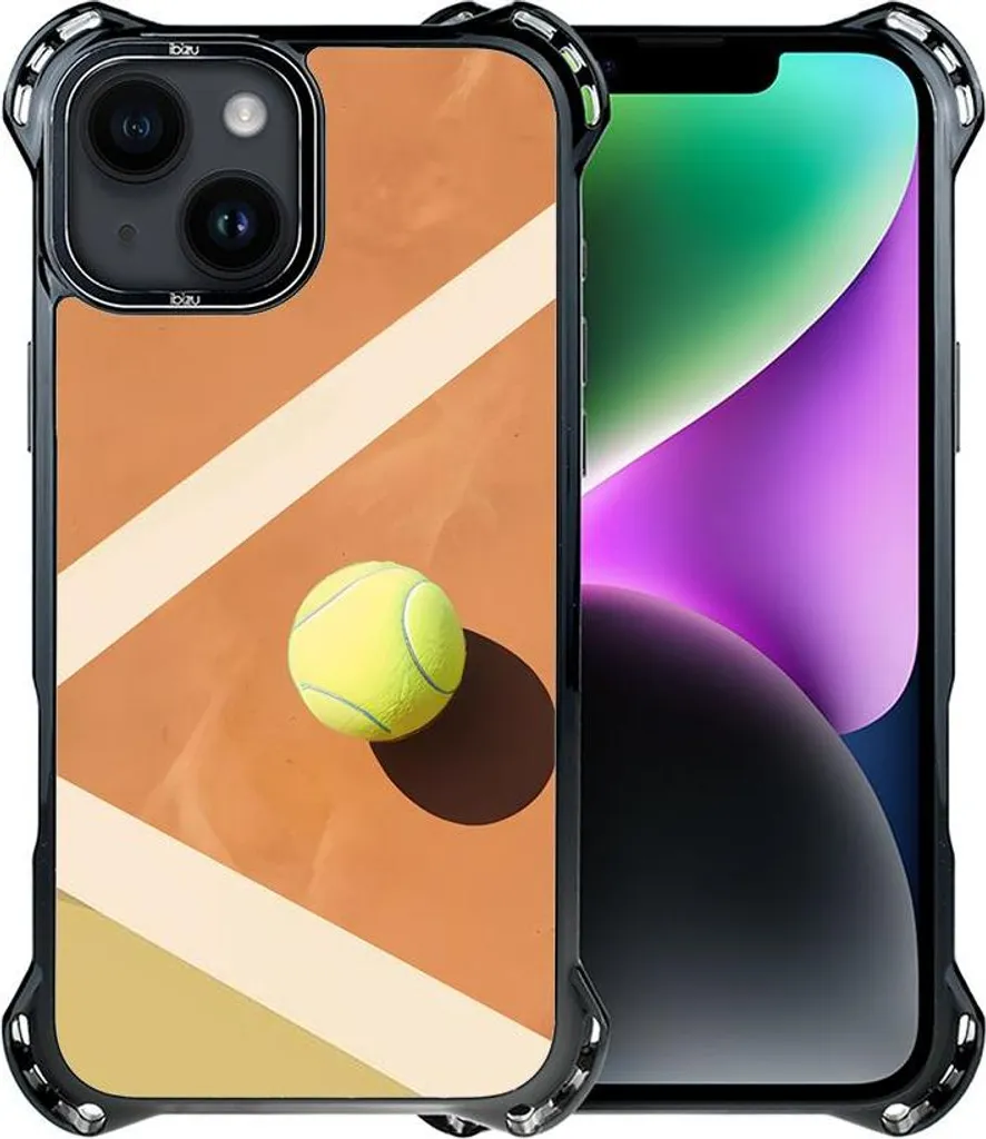 Custodia per iPhone 14 Plus IBIZU DropGuard Ultra con MagSafe, #Move, Tennis - 2