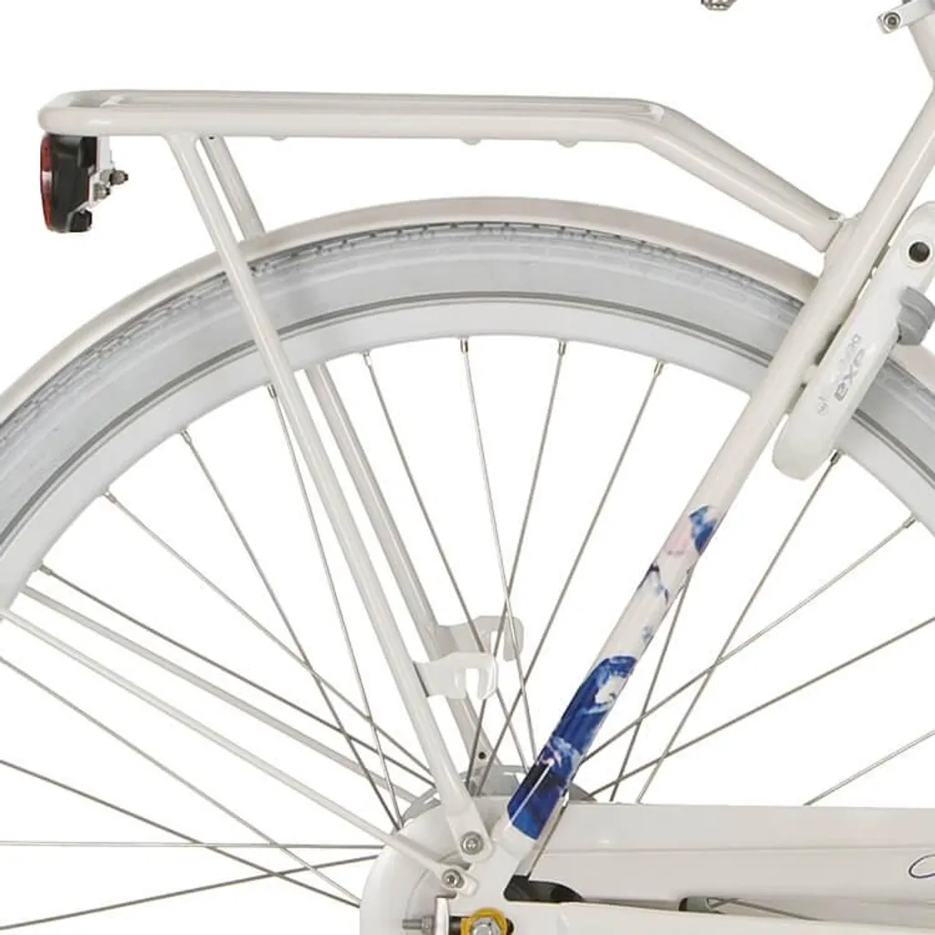 Porte-bagages Arrière Cortina Achterdrager U5 D57 H65 Perle Blanche