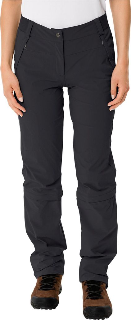 VAUDE Vaude Damen Farley Stretch Capri T-Zip III Pants black 36