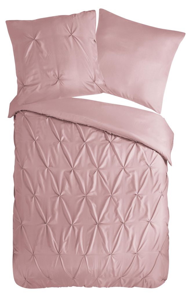 Duvet cover Pure 135x200 + 1* 80x80 cm - luxurious stitched pleats
