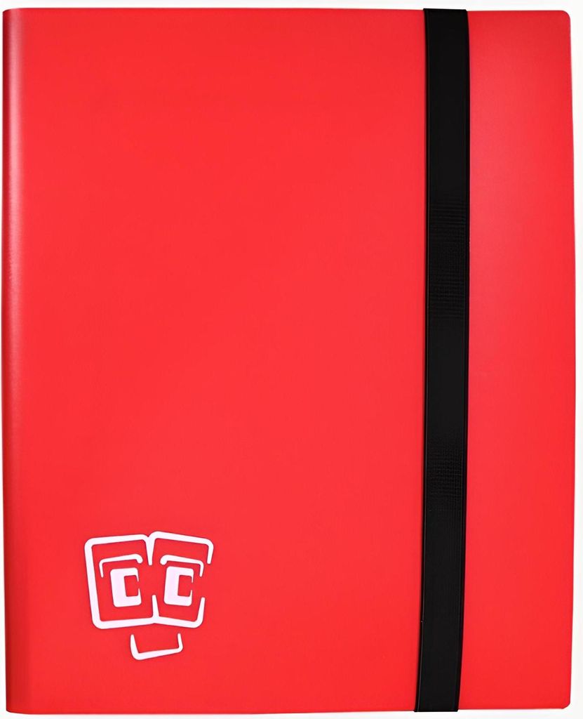 TCG Guru 9-Pocket Binder Red