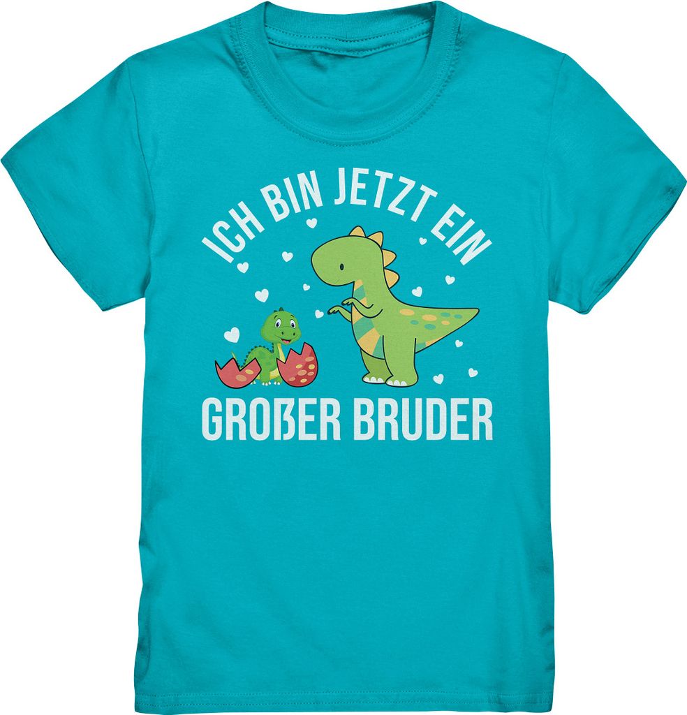 Dinosaurier Großer Bruder T-Shirt – Swimming Pool / 110/116 Produktbild 