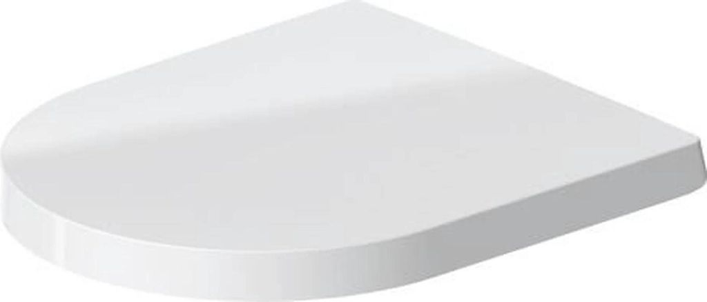 Duravit WC-Sitz 'ME by Starck' Scharnier Edelstahl, mit Produktbild 
