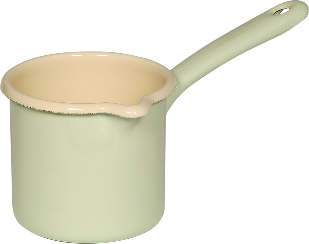 Riess Schnabeltopf mit Stiel 10 cm 0,75 l 0284-006 nilgrün Produktbild 