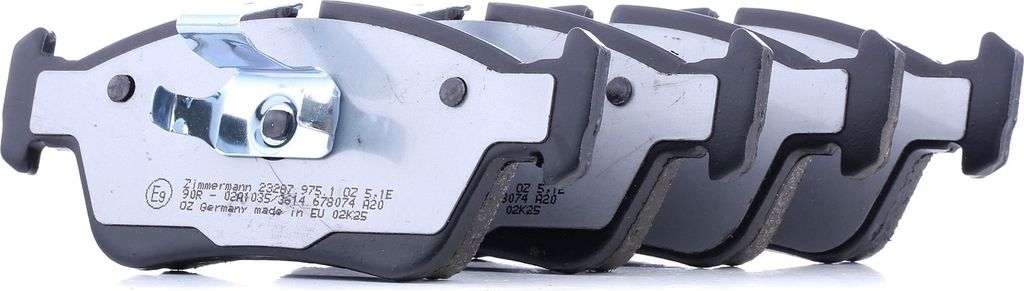 ZIMMERMANN Bremsbeläge Satz Vorne Bremsklötze für BMW 3 Limousine (E46) 23287.975.1