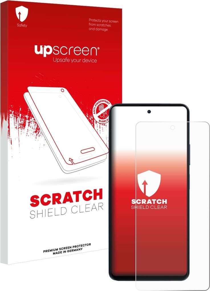 upscreen Schutzfolie für Blackview Shark 8 Displayschutz Displayschutzfolie Folie Klar Transparent