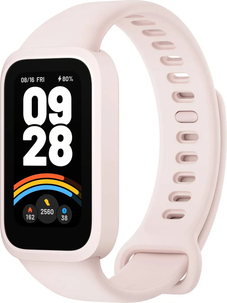 Montre Sport Xiaomi Smart Band 9 Rose pour Fitness et Sommeil 1,47"