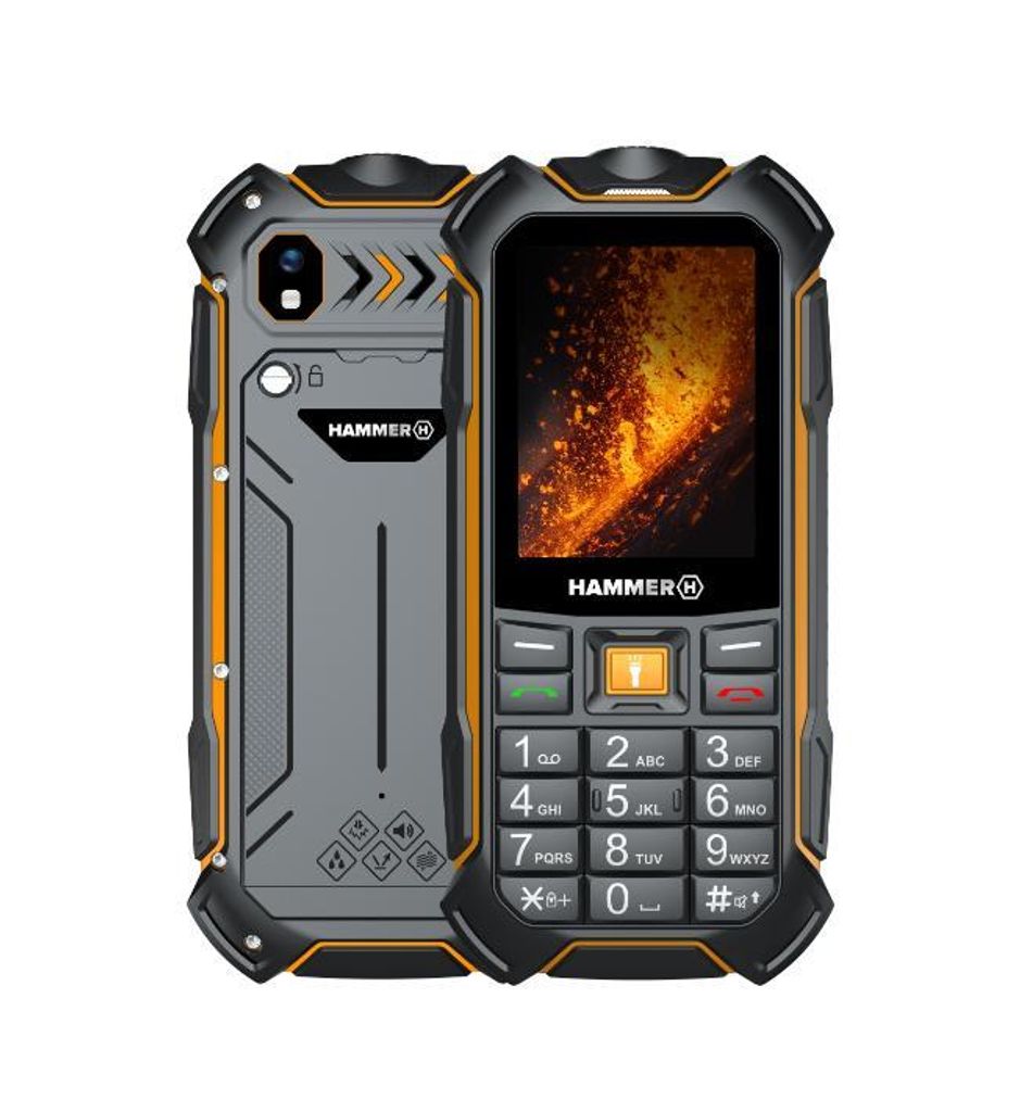 HAMMER BOOST 2 LTE – robustes, wasserdichtes Mobiltelefon Produktbild 