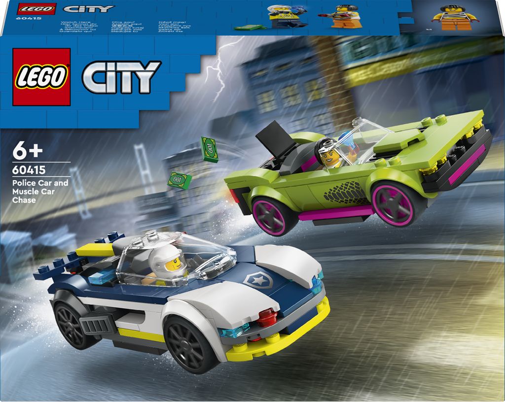 LEGO Auto della Polizia e Inseguimento in auto veloce - Immagine del prodotto 