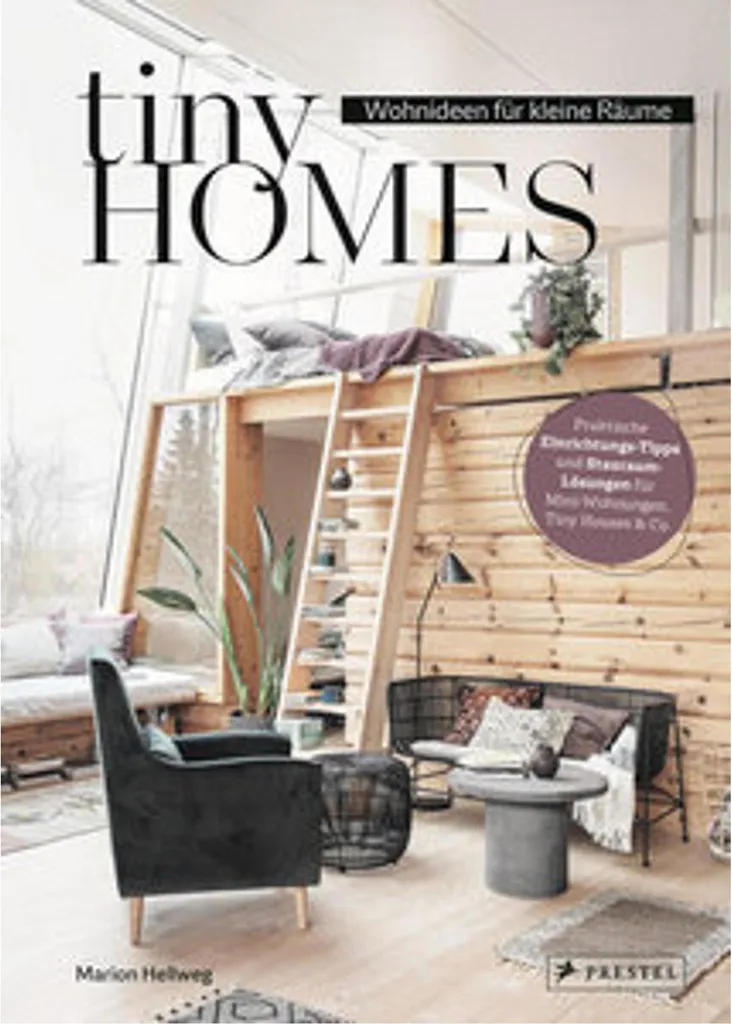 Livre Tiny Homes Wohnideen pour aménager et optimiser les petits espaces