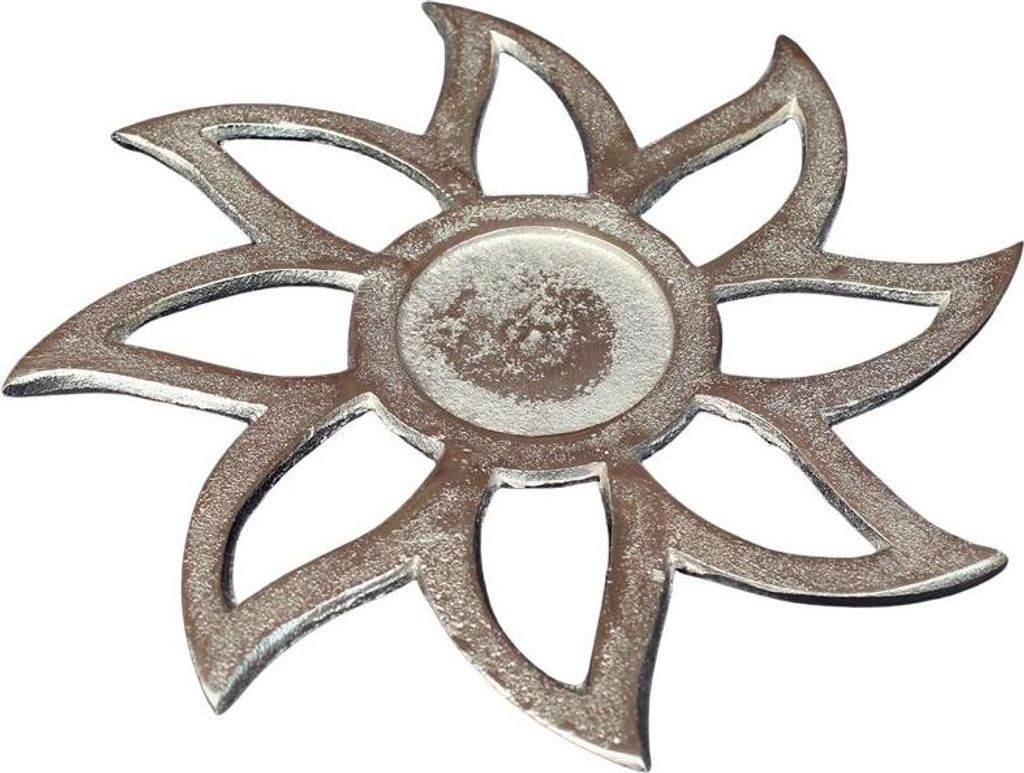 Teelichthalter Sonne Alu