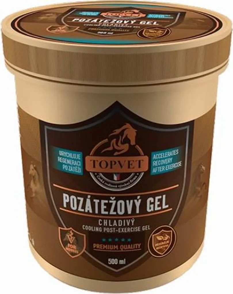 Soin cryothérapeutique équin : Gel de refroidissement chevaux 500ml