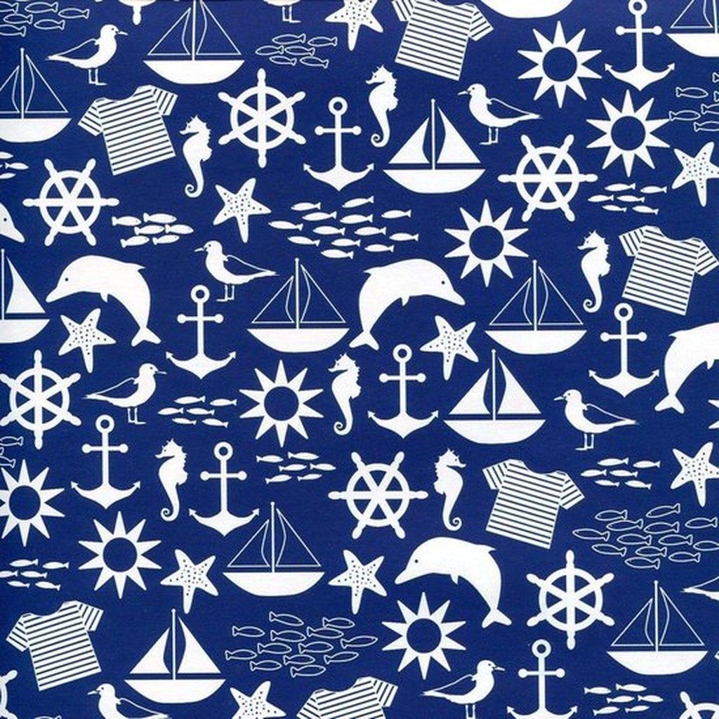 Maritimes Luxus-Geschenkpapier – 300 x 70 cm – 5 Rollen Produktbild 