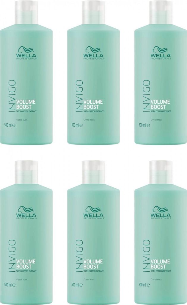 Invigo Volume Boost Crystal Maske 6x500 ml