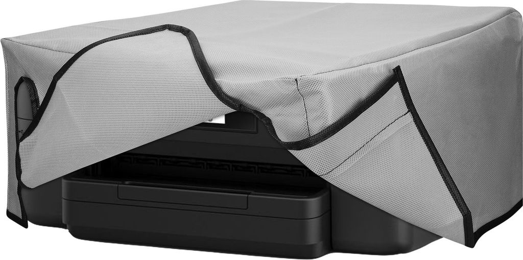 kwmobile Cover kompatibel mit Epson WorkForce Pro WF-3725DWF / 4725DWF - Tasche Hülle Drucker - Staubschutzhülle Schutzhaube Schutzhülle - Hellgrau