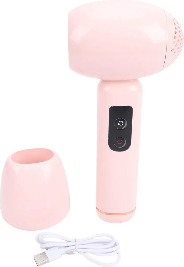 Sèche-cheveux sans fil pour bébés rose avec batterie rechargeable 5000mAh