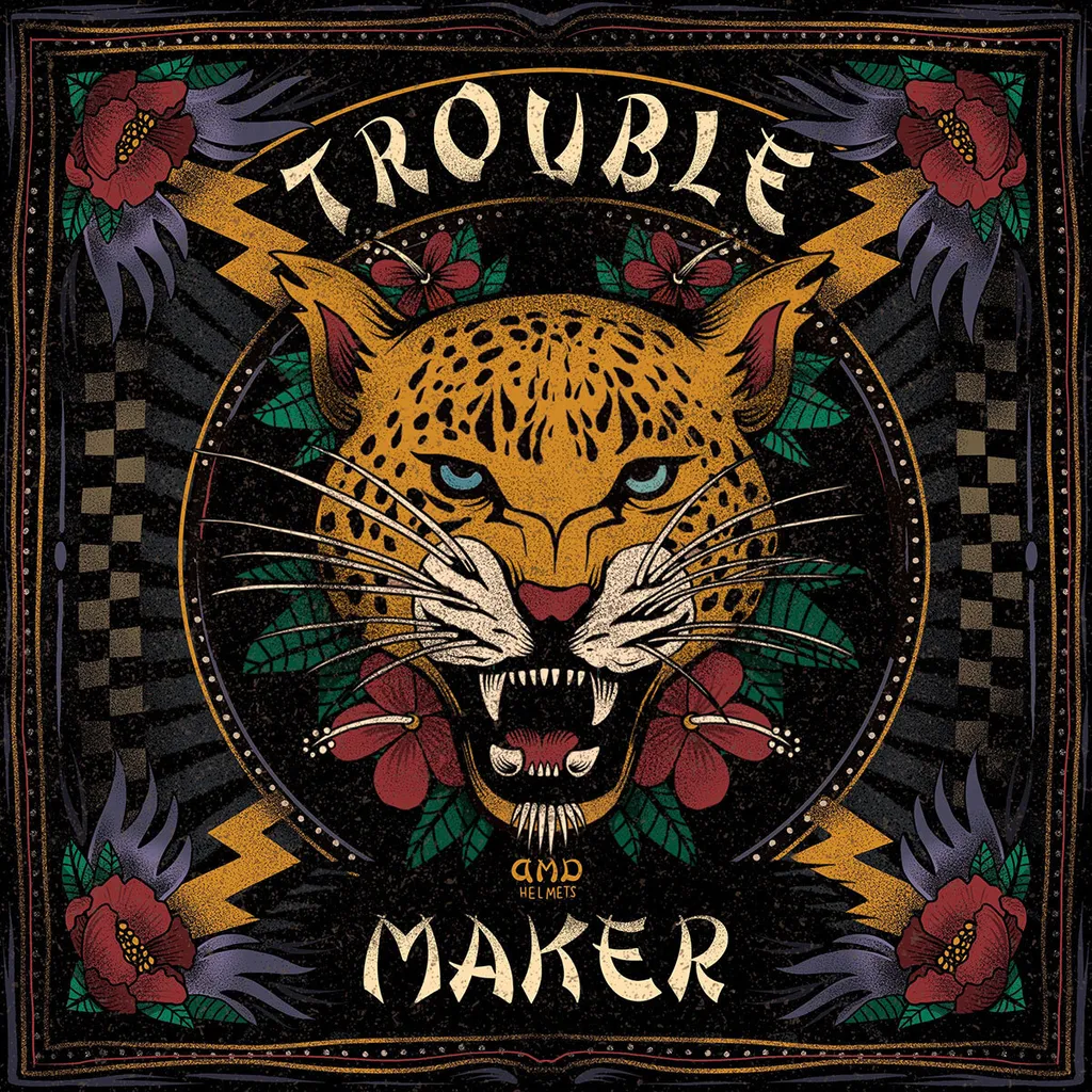 DMD Square Trouble Maker Tour de Cou Beige en Soie et Coton pour Homme