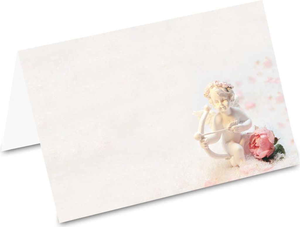 PRICARO Tischkarten "Engel", 50 Stück