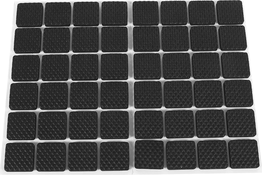 Patins de Sol en Caoutchouc pour Pieds de Chaises - Protection 48 Unités