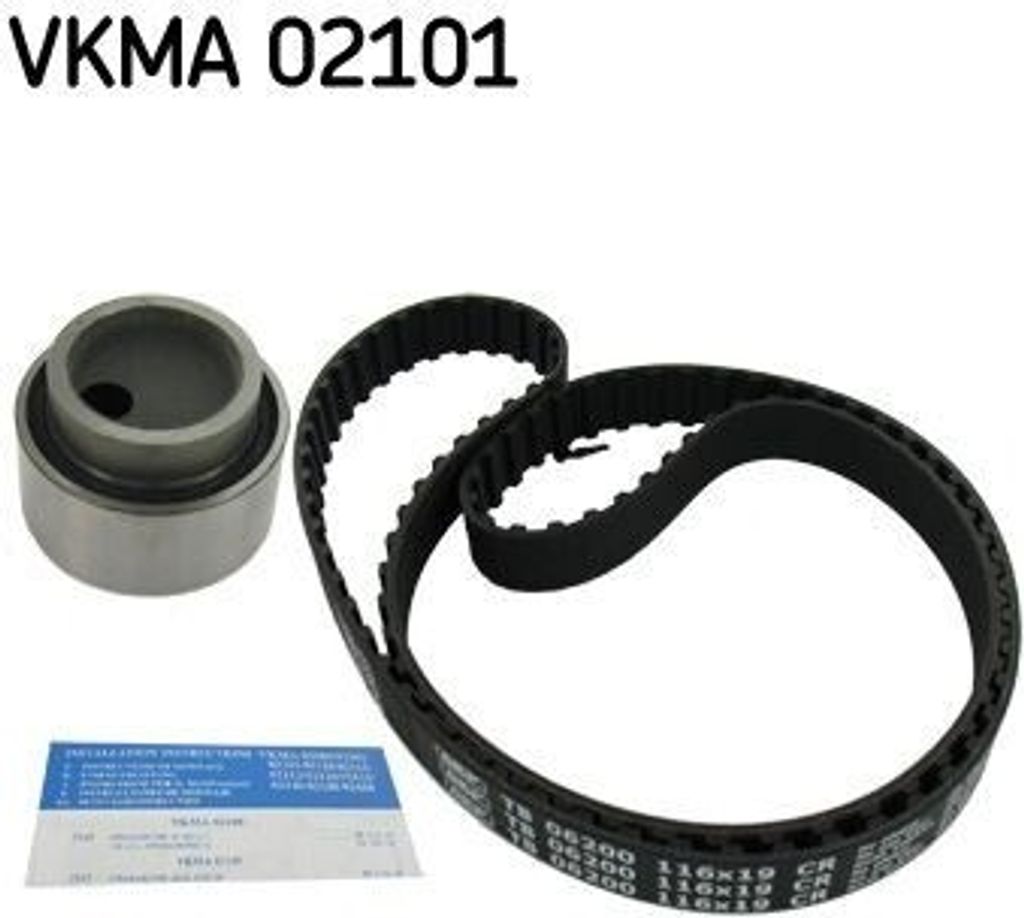 SKF VKMA 02101 Zahnriemensatz für FIAT Uno Schrägheck (146) 116-Zähne