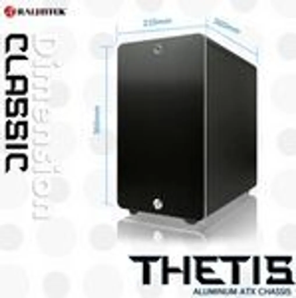 Boîtier PC gamer ATX compact Raijintek Thetis, idéal bureau design - 4