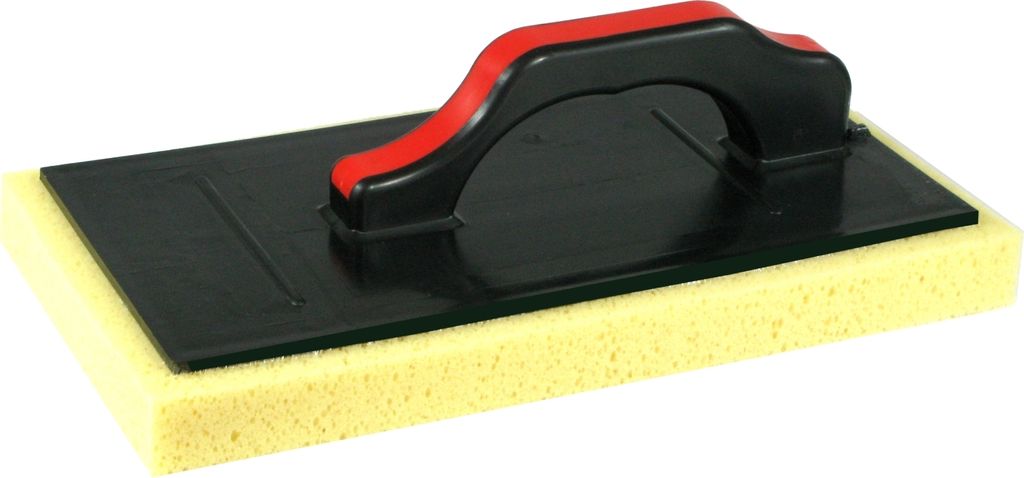 Hydro-Fliesenwaschbrett 280 x 140 x 30 mm, schwarz / rot, gerastert