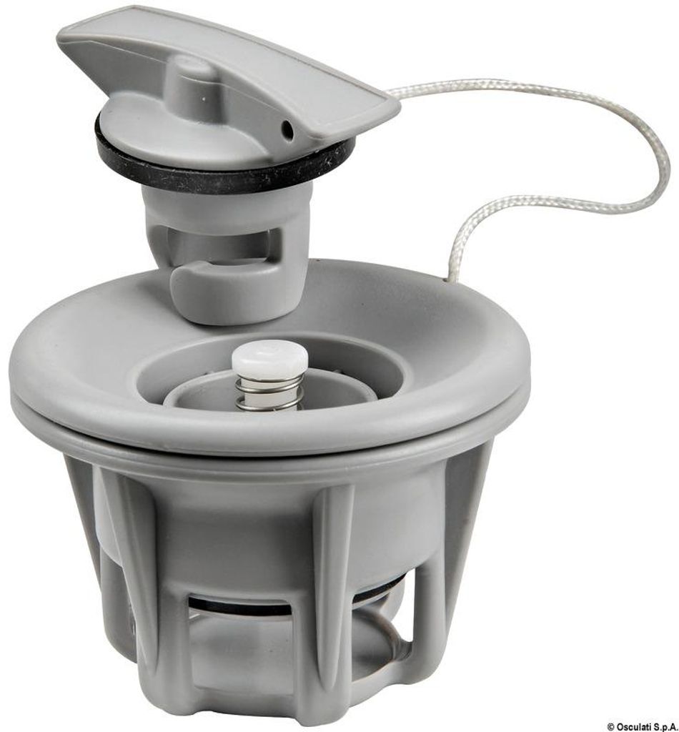 Push-Push Ventil BRAVO 2005, Schlauchbootventil Ø 36 / 62 Produktbild 