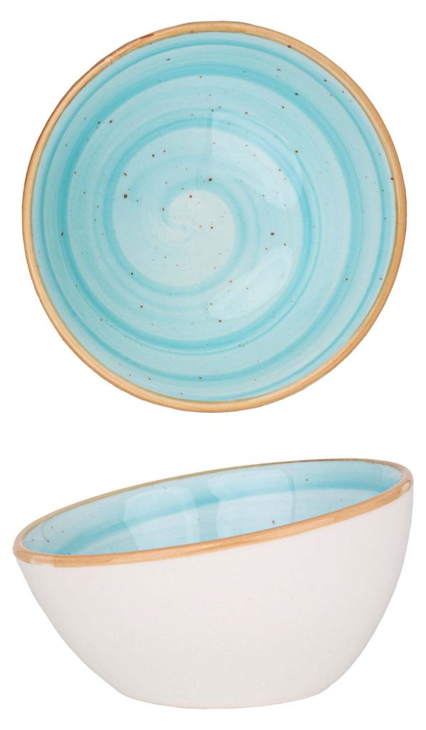Bonna Schüssel - Aqua - Porzellan - 8 cm (60cc) Produktbild 