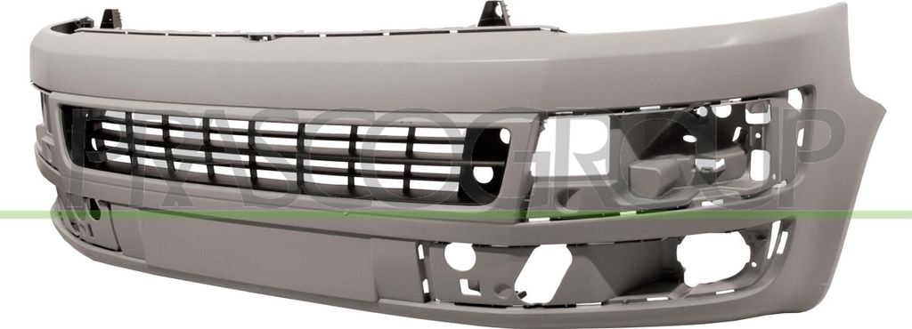 PRASCO Stoßstange Stoßfänger für VW Transporter V Bus (7HB, 7HJ, 7EB, 7EJ, 7EF, 7EG, 7HF, 7EC) Grundiert VG9191011