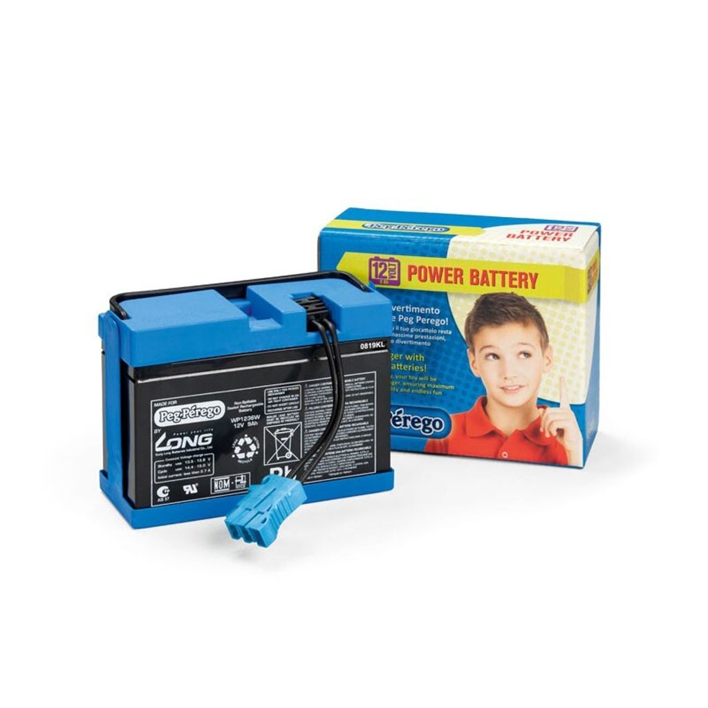 Original Peg Perego Batterie 12V-8Ah Blau Für U.a. Ground Produktbild 