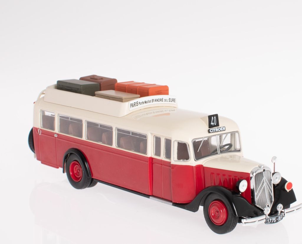 CITROEN Typ 45 von 1934 rot und weiß, G1255112, Maßstab1/43, IXO