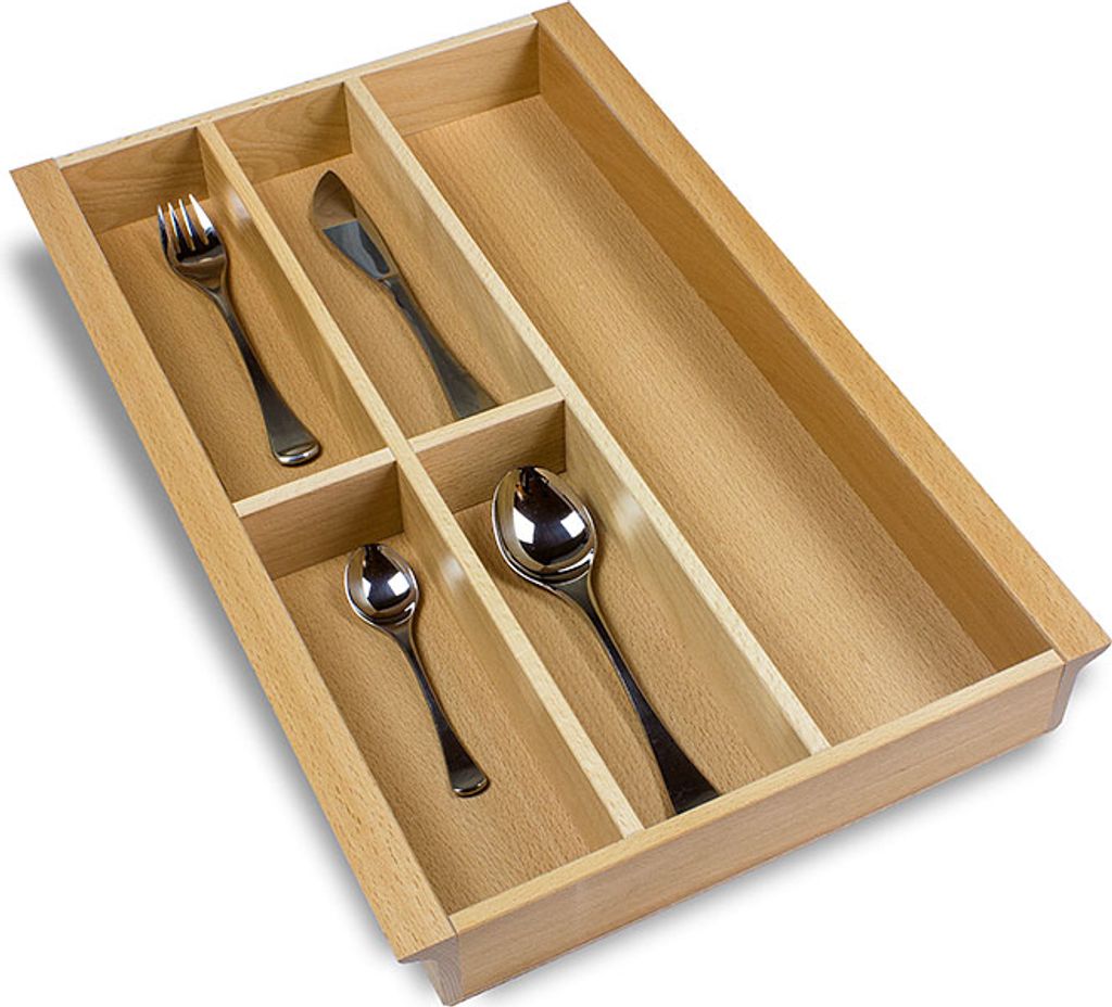 Besteckeinsatz BUCHE 40er Schubl. B 320 x T 500 mm für IKEA Produktbild 