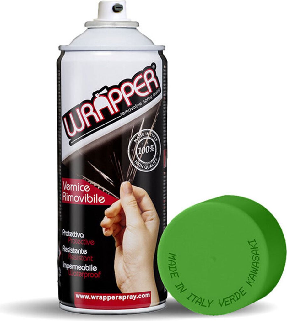 Abnehmbare Lackierung Spray Wrapper Kawasaki RAL Grün