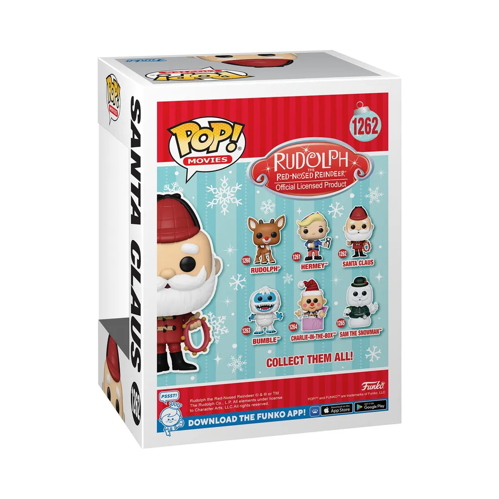 Figurine de Collection Rudolph Père Noël 1262 Pop ! Vinyle Originale - 3
