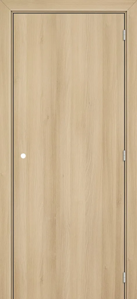 Bloc-porte pour chambre Honey Oak 204x73 cm pose rapide sens gauche