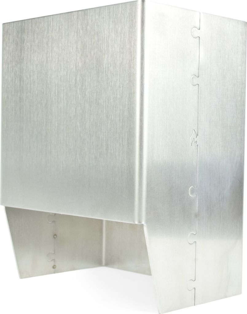 Edelstahl Einsatz für Masterbuilt Kohleturm - Feuerbox Einsatz für Masterbuilt 560 / 800 / 900 / 1050 (extra hoch)