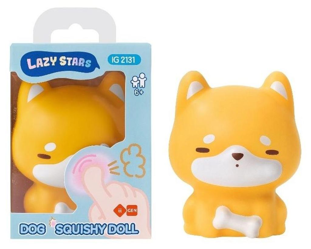 Antistresový psík Squishy na stláčanie a hnietenie Obrázok produktu 